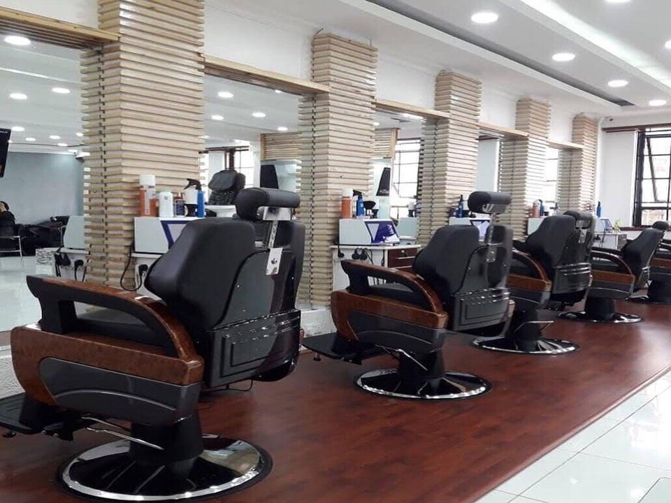 Executive Barbershop and Spa fit out and furnishing
